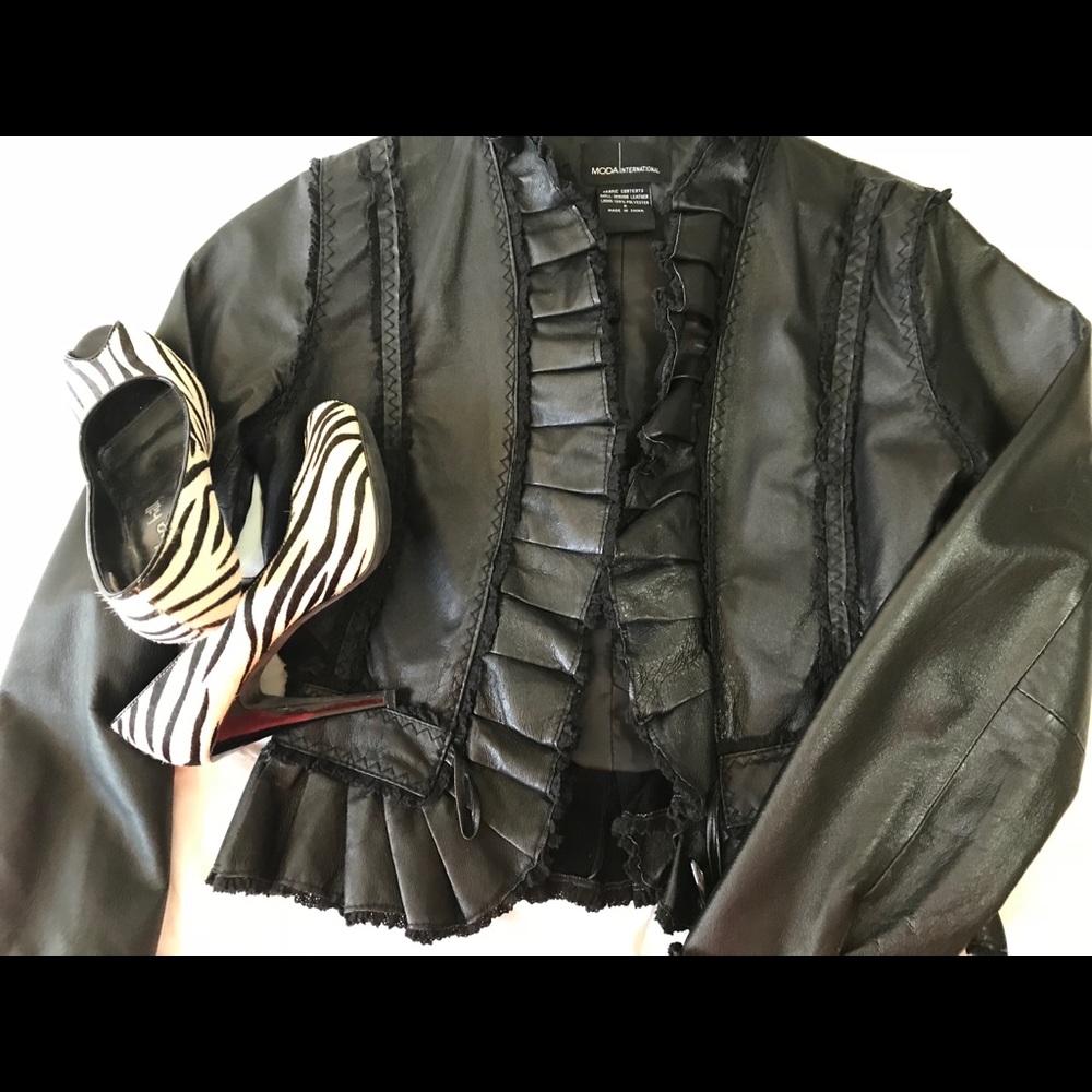 🖤Victoria’s Secret Leather Jacket